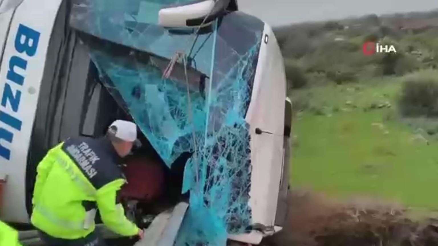Bus accident in Antalya, Turkey
