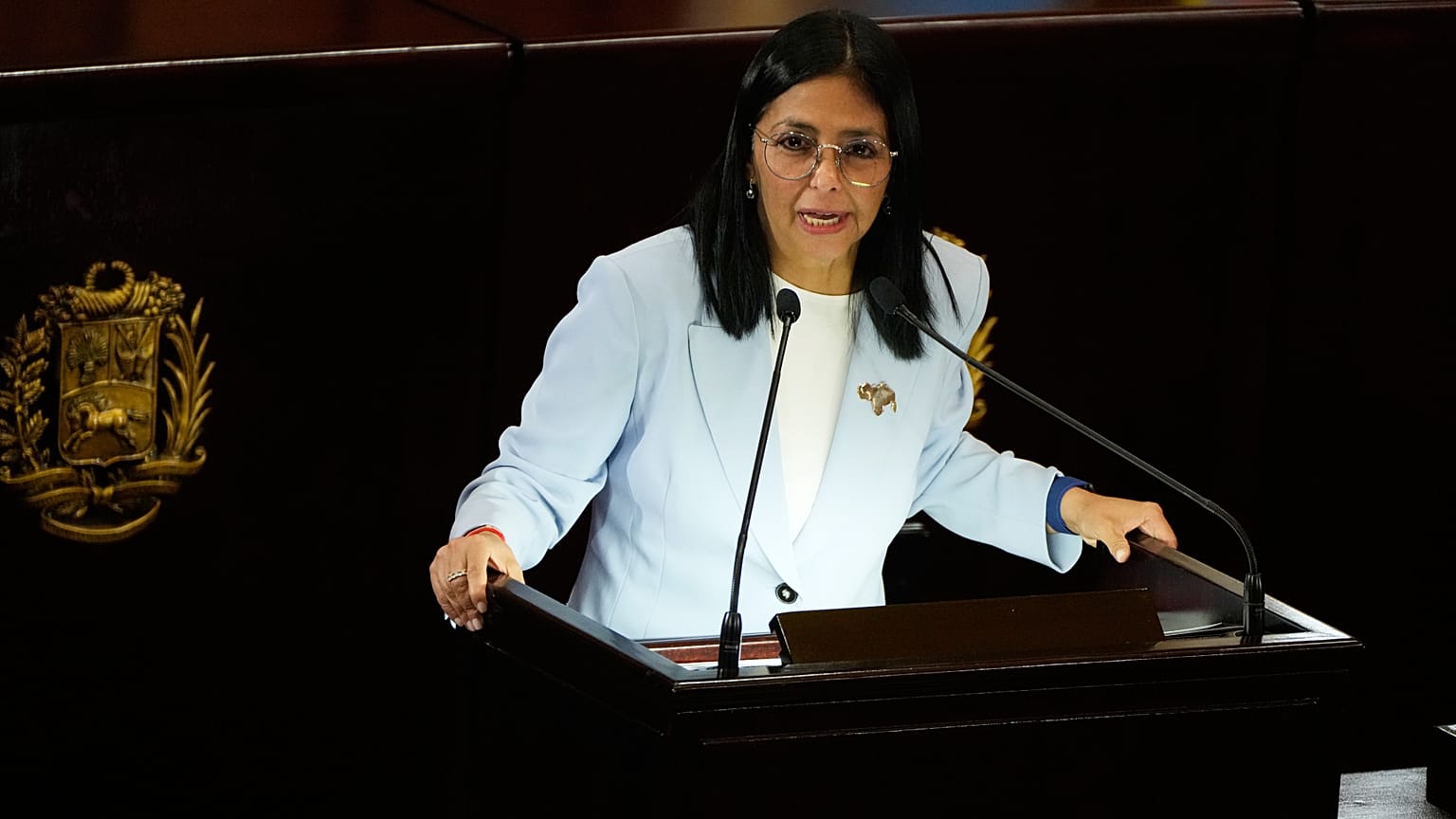 Delcy Rodríguez proposes an amnesty for political prisoners of chavismo, 30 January 2026.