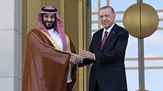 Recep Tayyip Erdoğan and Mohammed bin Salman