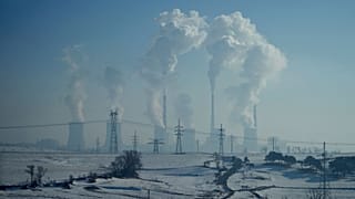 A power plant is seen near Shenyang in northwestern China's Liaoning province on Jan. 3, 2026.