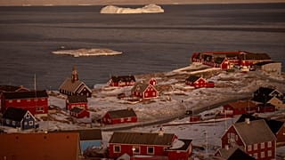 FILE. The city of Ilulissat, Greenland. 19 Feb. 2025.