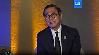Thailand's Minister of Foreign Affairs, Sihasak Phuangketkeow at Davos