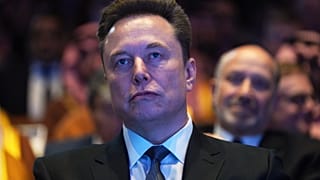 FILE - Elon Musk attends the Saudi Investment Forum at the Kennedy Center, Wednesday, Nov. 19, 2025, in Washington. 