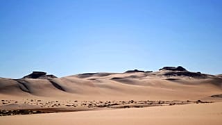 The Great Sand Sea along the northern edge of the Sahara, September, 2012 