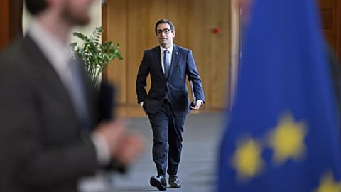 EU industry commissioner Stéphane Séjourné.